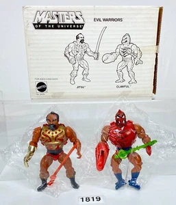 Jitsu & Clawful 2 CONFEZIONI CATALOGO MAILER Masters Universe MOTU Vintage BORSE SIGILLATE - Foto 1 di 14