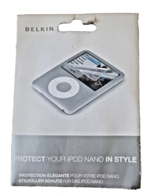 Pack 10 Belkin screenand back protection film for ipod nano 3rd generation(M907) - Image 1 of 3