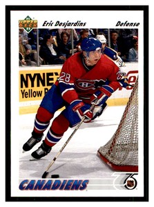 1991-92 Upper Deck #360 ERIC DESJARDINS Montreal Canadiens