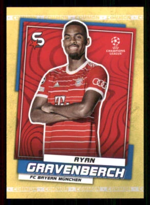 2022-23 Topps UEFA Superstars Common Yellow #99 Ryan Gravenberch - Image 1 of 2
