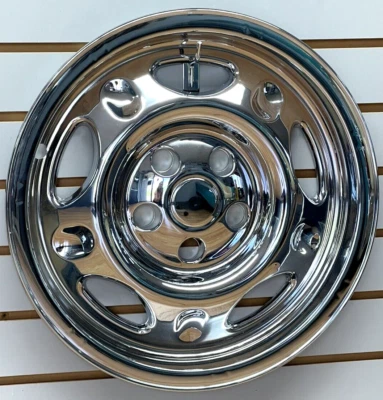 CHROME 16 英寸车轮皮肤轮毂盖车轮盖适用于 2002 - 2004 年吉普自由运动 — 第 1/3 张图片