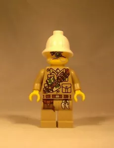 LEGO Major Quinton Steele Minifigur Monster Fighters 9463 Pith Helm Original - Bild 1 von 1