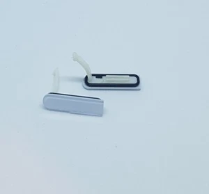 ✅ Original Sony Xperia Z C6603 USB Abdeckung Dichtung Kappe Deckel Gummi Weiß ✅  - Bild 1 von 1