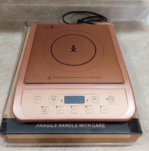 COPPER CHEF Induction Cooktop 1300 Watts Hot Plate KC16067-00300 OPEN BOX - Picture 1 of 5