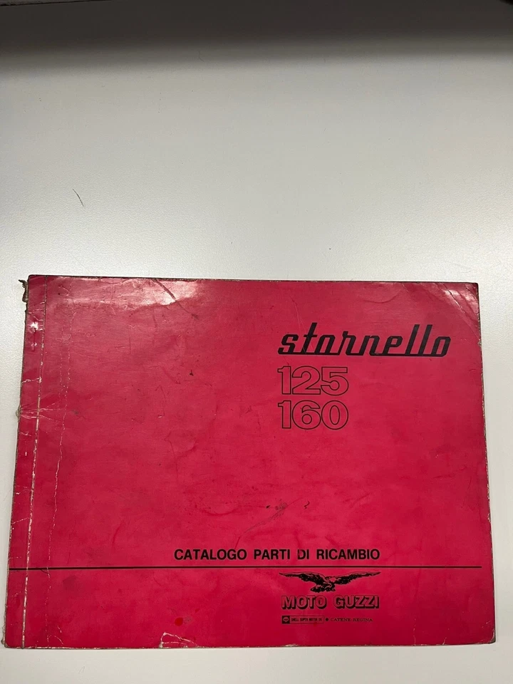 Ersatzteilkatalog 1971 Moto Guzzi Stornello 125 160  Italienisch - Bild 1 von 1