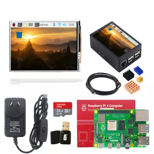 Raspberry Pi 4 2/4/8gb Complete Kit - 3.5'' Touchscreen, PSU Heatsink, 32GB Card - Picture 1 of 10