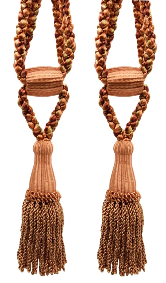 Corbata borla DÉCOPRO, longitud de cable ajustable, color # PR21 [Juego de 2] Foto 1 de 1