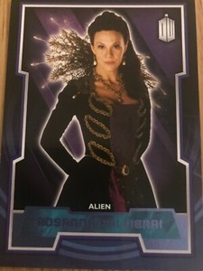 TOPPS 2015 DOCTOR WHO: BASE SET BLUE PARALLEL CARD: CARD 96 (050/199)