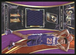 2019-20 Select Draft Selections Memorabilia Prizms Purple #4 Cameron Johnson /99
