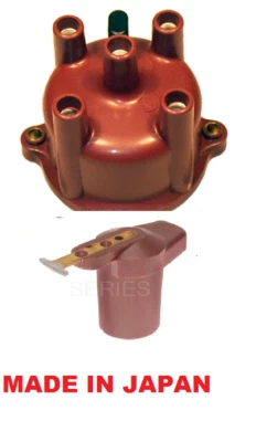 TAPA DE DISTRIBUIDOR Y ROTOR TOYOTA TERCEL 1980 1981 1982 TAPA ATORNILLABLE HECHA EN JAPÓN Foto 1 de 4