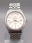 Titoni Datejust Cosmo King 25 Jewels Rotomatic Day Date 737-360 Steel 36mm Auto