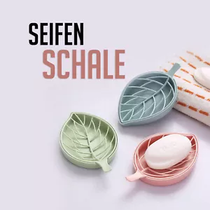 3x Seifenschale für Bad & WC | Seifenablage Seifendose Seifenkorb Seifenbehälter - Bild 1 von 4