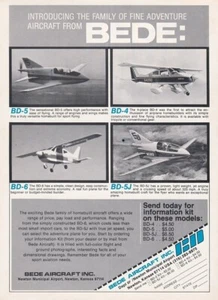 1973 BEDE Flugzeug ad 6/7/2024a - Bild 1 von 1