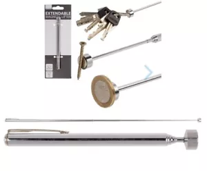 Magnetwerkzeug Pick Up große Reichweite Teleskop Magnet ausziehbar Greifer Heber Hilfe - Bild 1 von 8