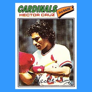 1977 Topps Baseball #624 - Hector Cruz [Base] St. Louis Cardinals VG-EX