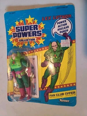 1984 Kenner DC Super Powers Lex Luthor Action Figure New 99670 MOC (A) Creasing - Image 1 of 4
