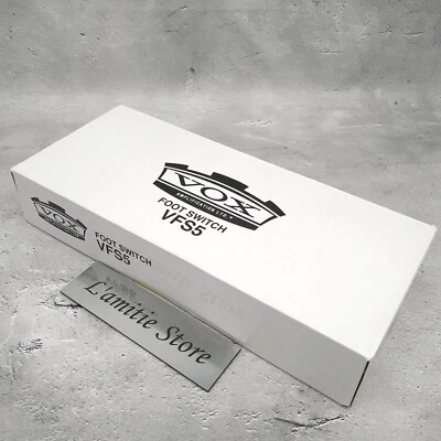 Vox Foot Switch VT Series VFS5 Speed Tap Setting Reverb Effects JP VFS 5 Black - Image 1 of 4