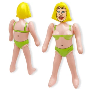 Aufblasbare Frau JGA Lustige Gummi Puppe Gummifrau Junggesellenabschied Party - Bild 1 von 1