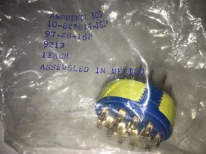 Conector circular ANFENOL 972816P ++---------------------------------------------------------- NUEVO FABRICANTE DE EQUIPOS ORIGINALES - Imagen 1 de 3