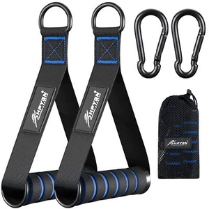 Resistance Band Handles, Exercise Handles for Cable Machine, Heavy Duty Acces... - Picture 1 of 7