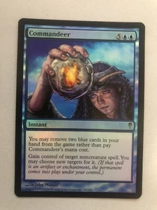 Commandeer-Coldsnap-Foil-Magic The Gathering-MTG-EX - Picture 1 of 2