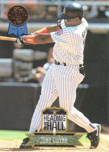 1993 Leaf Baseball Heading for the Hall Baseball #2 Tony Gwynn San Diego Padres