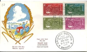 FDC RÉFORME AGRARIA 1959 VIETNAM DU SUD MF16407 - Picture 1 of 1