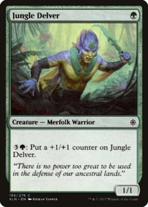 Magic the Gathering (mtg): XLN: Jungle Delver (x 4) - Picture 1 of 1
