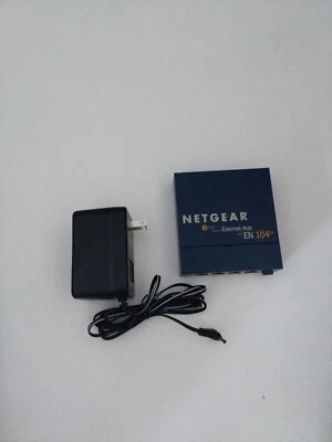 Bay Networks NetGear EN104TP 4 Port 10Base-T Ethernet Network Hub - Image 1 of 3