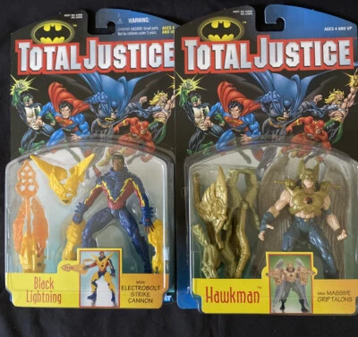 Total Justice Black Lightning and Hawkman Foto 1 de 4