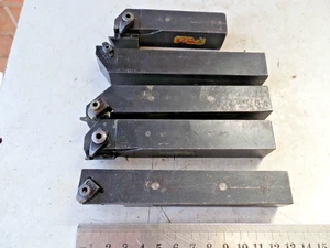 Selection of 5 carbide tipped lathe tools all 2020 shank - Picture 1 of 3