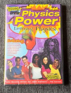 NEW SEALED The Standard Deviants Physics Power Learning Physics DVD - Imagen 1 de 4