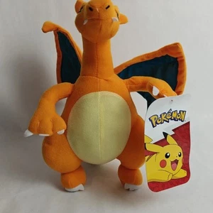 Pokemon Licensed Toy Factory 9-12"IN "Charizard" Plush Stuffed Toy 2021 NWT - Picture 1 of 9