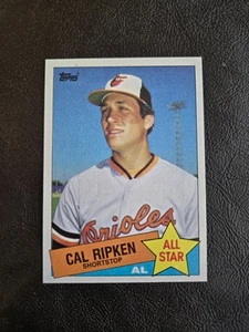 Tarjeta de béisbol Cal Ripken 1985 Topps #704 Baltimore Orioles - Imagen 1 de 2