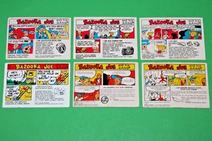 1976 TOPPS BAZOOKA JOE & HIS GANG TRADING LOTTO 6 CARTE #206 400 421 432 450 468 - Foto 1 di 14