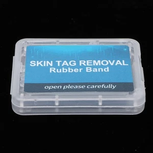 30Pcs Skin Tag Removal Rubber Bands Safe Micro Band Non Toxic Mole Wart Skin - Picture 1 of 22