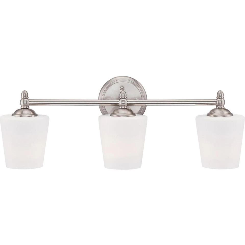 Светильник для туалетного столика Designers Fountain 15006-3B-35 Darcy матовый никель - Изображение 1 из 1