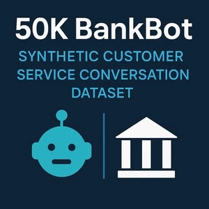 50K BankBot AI Chat Dataset | Multilingual, Labeled, USB or Instant Download - Picture 1 of 2