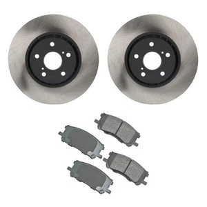 ADVICS FrontRotors Akebono ProACTCeramic Disc Brake Pad Kit For Highlander RX350 - Picture 1 of 1