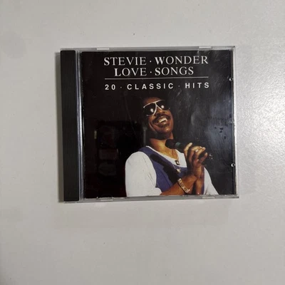 Stevie Wonder - Love Songs - 20 Classic Hits (CD, 1985) - Image 1 of 4