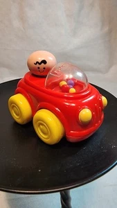 Vintage 1996 Fisher Price Poppity Pop Car, red with little popping balls - Picture 1 of 5