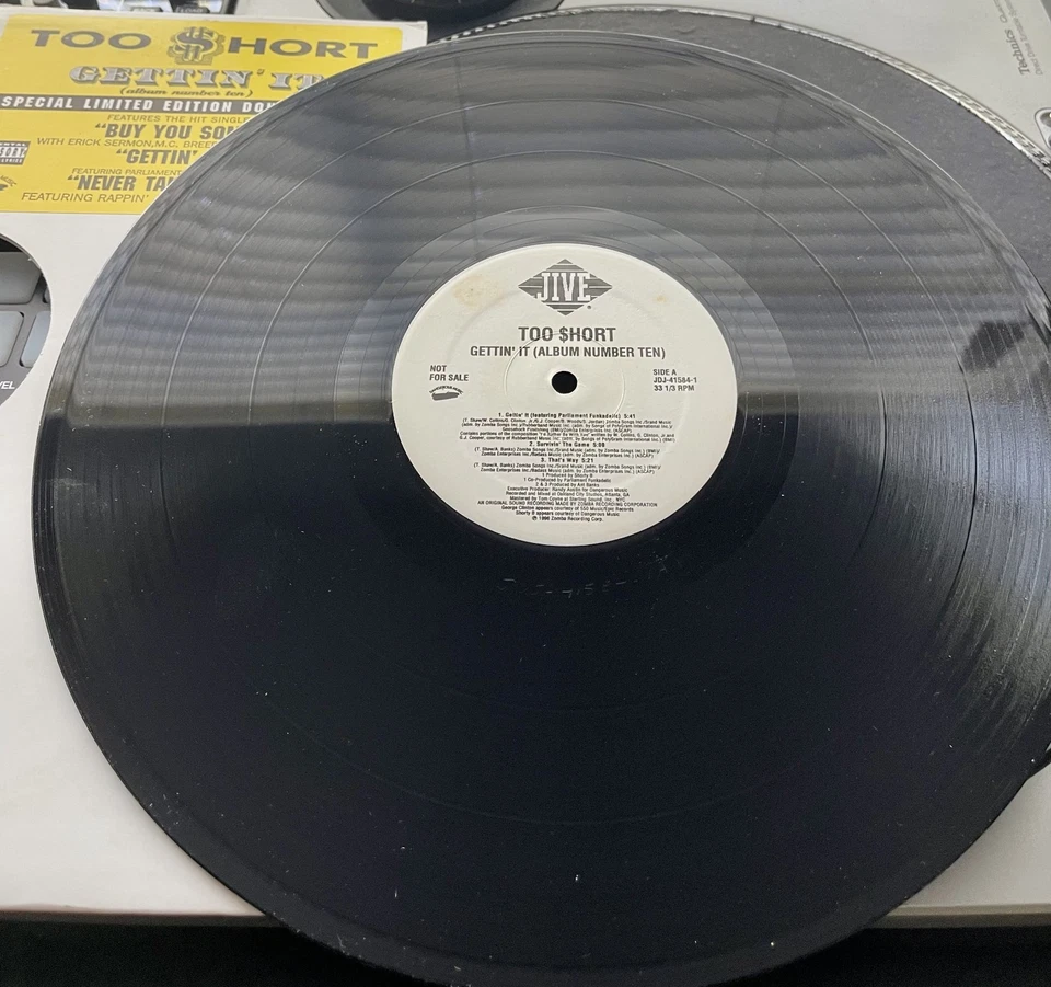 Too Short – Gettin' It (Album # 10) OG 1996 Press 2XLP PROMO in OG Cover VG+/VG Foto 1 de 4
