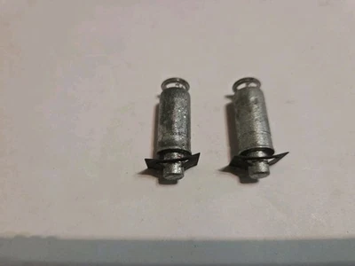 2 TONKA Fire Truck Extinguishers Metal Clip Original Aerial Snorkel Pumper Part - Image 1 of 4