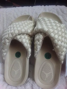 Herren Jordan Air Woven Größe 12 Sandalen Coconut Milk Sail - Bild 1 von 3
