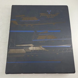 Tollycraft Yachts Owners Manual Parts 1 and 2 45' Motor Yacht 1994 3 Ring Binder - Picture 1 of 18