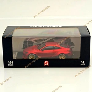 SW 1:64 BMW M4 G82 Sports Model Limited 499 Red Diecast Model Car Collection - Picture 1 of 7