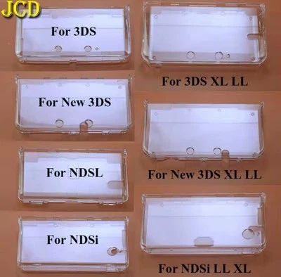 Plastic Clear Protective Case Cover Hard Shell Skin For NDSL NDSi New 3DS… - Image 1 of 4