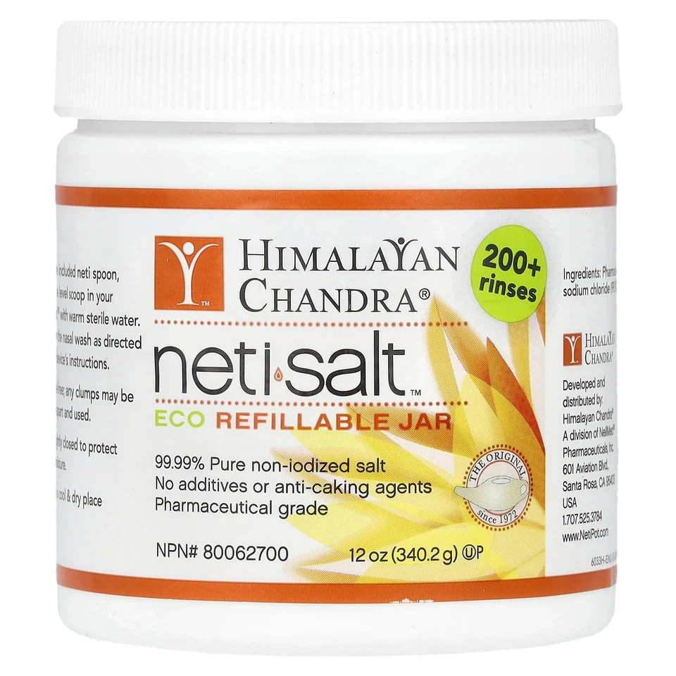 Neti Salt™, tarro recargable ecológico, 12 oz (340,2 g) Foto 1 de 2