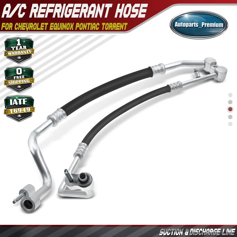 Conjunto de manguera colector de aire acondicionado para Chevrolet Equinox 2006-2009 Pontiac Torrent 3,4 L Foto 1 de 4