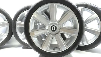 OEM Bentley GT GTC Flying Spur Satz Alufelge Felge  9.5 x 21 ET41 WHEEL RIM SET  - Bild 1 von 4